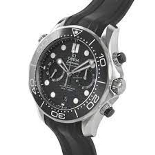 OMEGA Seamaster 300 Master Co-Axial Chronograph Automatic Chronometer Black Dial Men's Watch