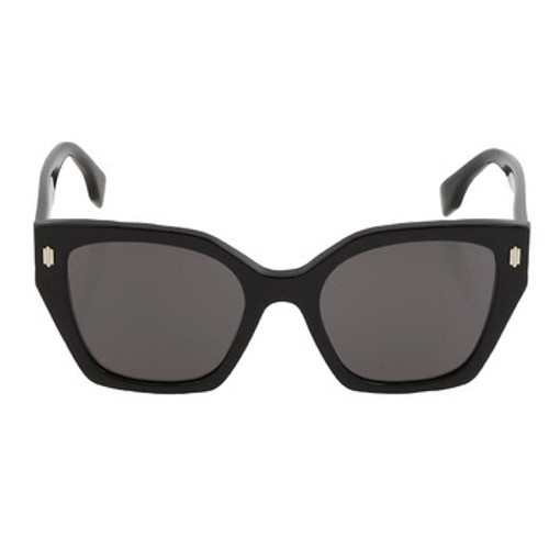 FENDI Smoke Cat Eye Ladies Sunglasses