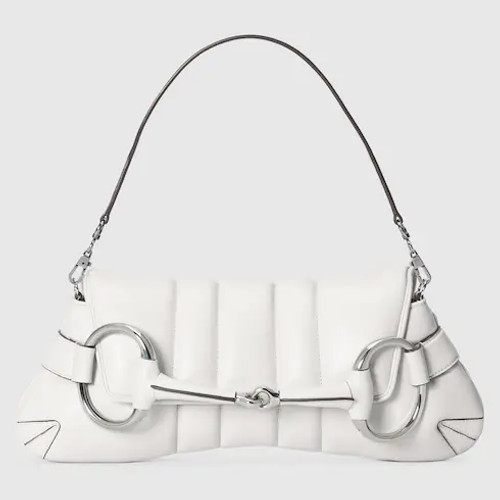 GUCCI Horsebit Chain Medium Shoulder Bag