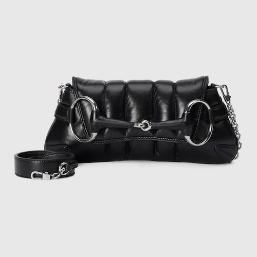 GUCCI Small Gucci Horsebit Chain Shoulder Bag