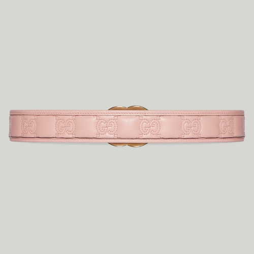GUCCI Wide belt GG Marmont Quilted