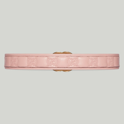 GUCCI Wide belt GG Marmont Quilted