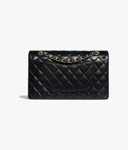 CHANEL Classic Golden Metal Black Bag