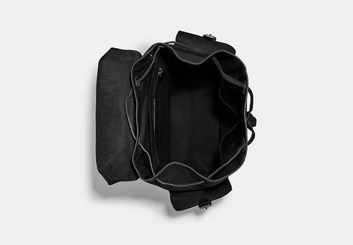 COACH Hudson Backpack GUNMETAL/BLACK Image 7
