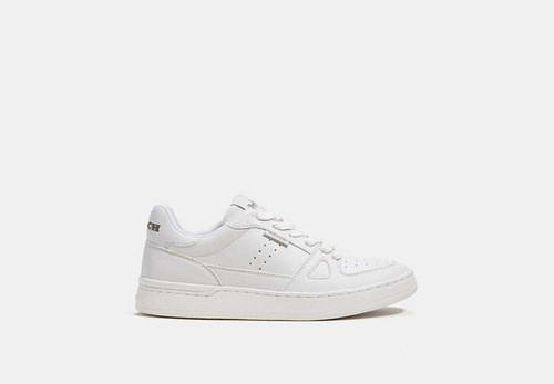 COACH Clip Court Low Top Sneaker OPTIC WHITE Image 2