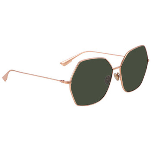 DIOR Green Geometric Ladies Sunglasses