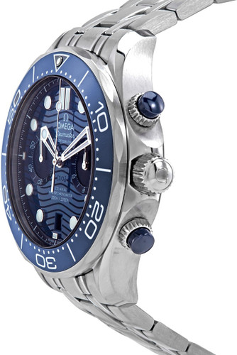 OMEGA Seamaster Chronograph Blue Dial Men'S Watch 210.30.44.51.03.001 Image 2