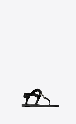 SAINT LAURENT Cassandre Barefoot In Suede