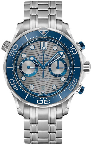 OMEGA Seamaster Chronograph Grey Dial Men's Watch