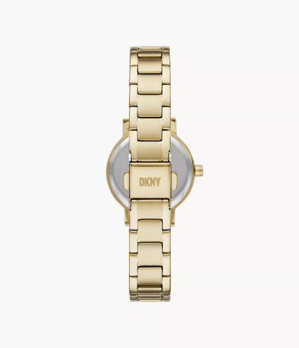 DKNY Soho Three-Hand Gold-Tone Stainless Steel Watch Ny6647 Image 2