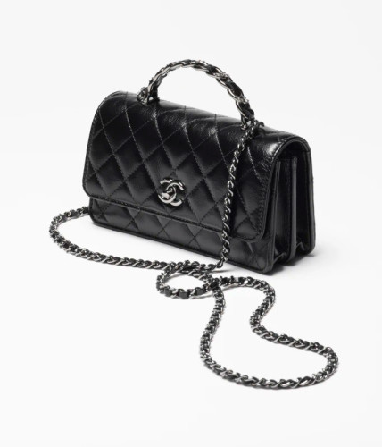 CHANEL Clutch With Chain - Black