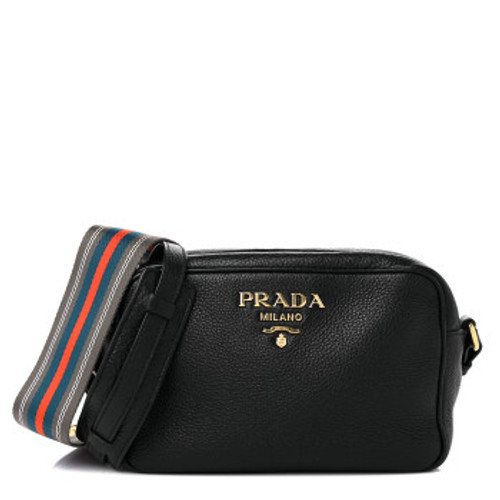 PRADA Vitello Daino Camera Crossbody