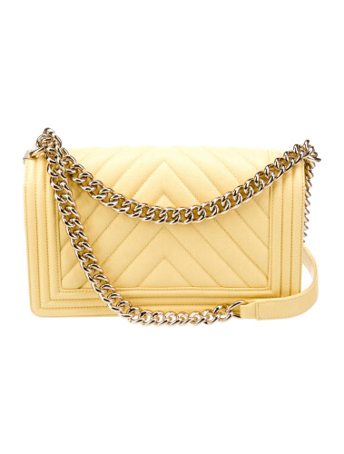 CHANEL Medium Chevron Boy Bag