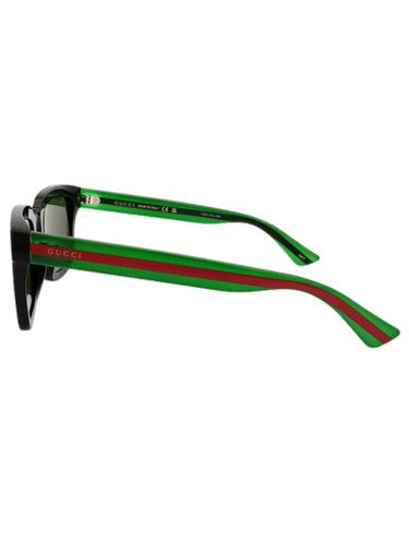 GUCCI  Green Square Men's Sunglasses