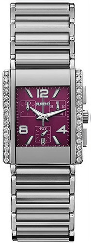 RADO Integral Jubile Maxi Diamond Bezel Steel Men'S Watch R20670302 Image 1