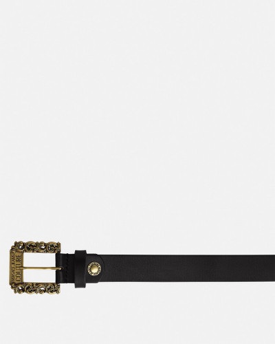 VERSACE JEANS Baroque Buckle Belt