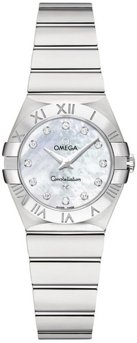 OMEGA Constellation Mother Of Pearl Diamond Women'S Watch 123.10.24.60.55.001 Image 1