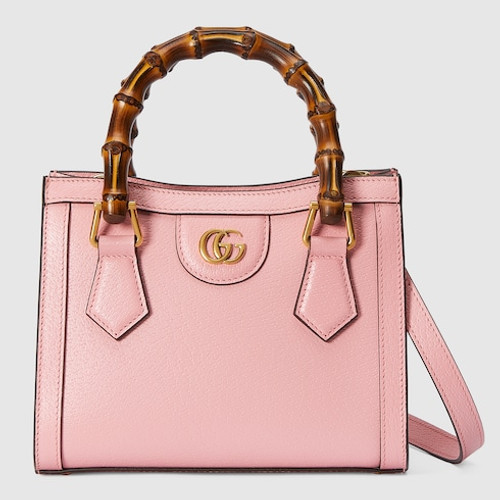 Bamboo Handle Tote Gucci Diana Is Reimagined with Neon Leather Belts