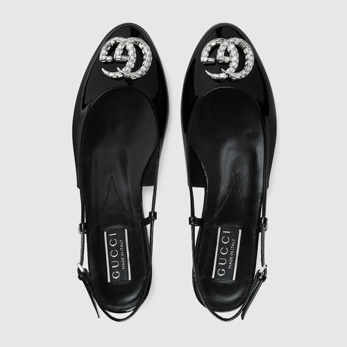 GUCCI Double G Pattern Ballerinas For Women