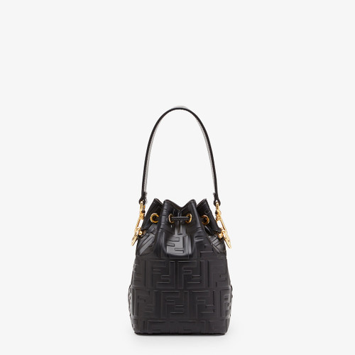 FENDI Mon Tresor Leather Mini-Bag With Ff Motif