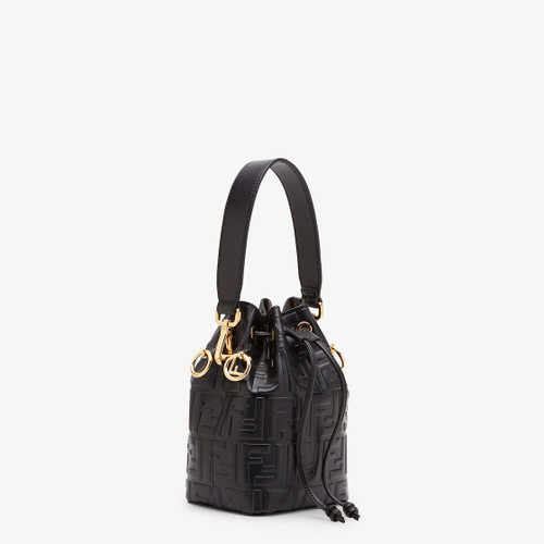 FENDI Mon Tresor Leather Mini-Bag With Ff Motif