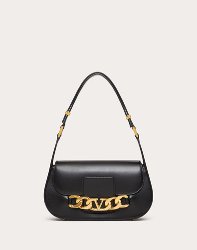 VALENTINO Vlogo Chain Shoulder Bag In Calfskin