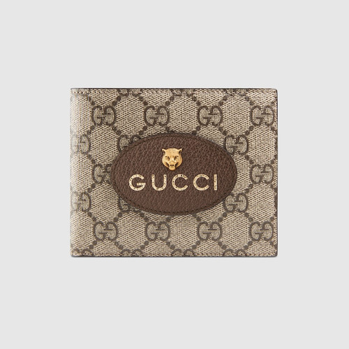 GUCCI Gg Neo Vintage Supreme Canvas Wallet