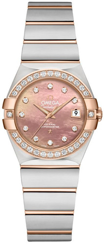 OMEGA Constellation Diamond Bezel Women'S Watch 123.25.27.20.57.001 Image 1