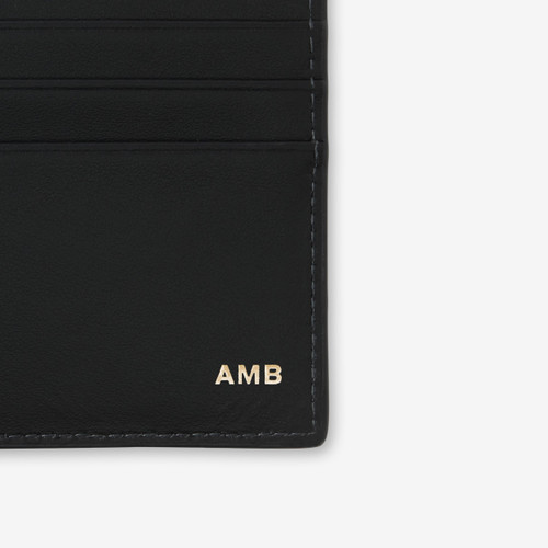 BURBERRY Check Slim Bifold Wallet