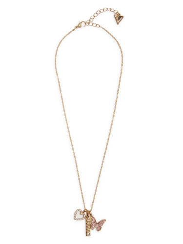 GUESS Gold-Tone Charmy Necklace