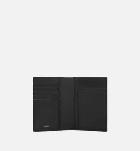 DIOR Passport Case Beige And Black