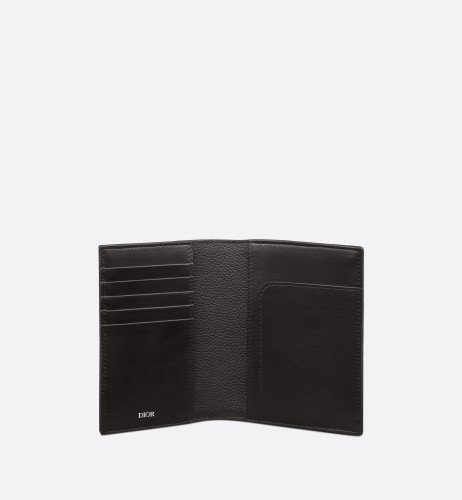 DIOR Passport Case Black