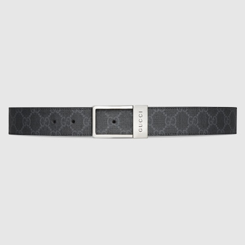 GUCCI Gg Belt With Rectangular Buckle