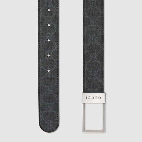 GUCCI Gg Belt With Rectangular Buckle