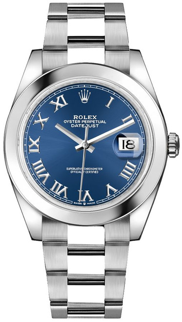 ROLEX Datejust 41 Stainless Steel Smooth Bezel Men
S Watch 126300-0017 Image 1