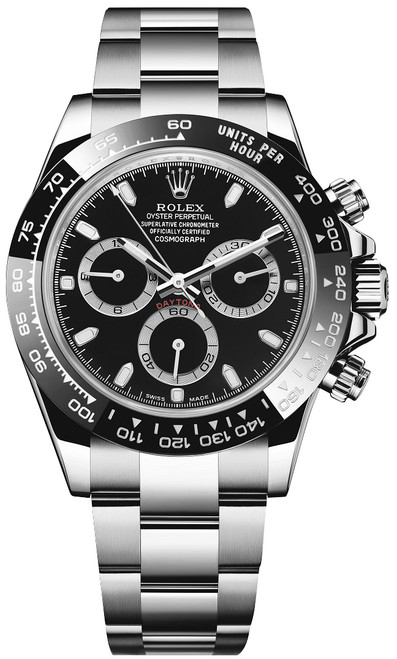 ROLEX Cosmograph Daytona Men'S Black Dial Oystersteel Watch 116500Ln-0002 Image 1 ROLEX Cosmograph Daytona Men'S Black Dial Oystersteel Watch 116500Ln-0002 Image 1