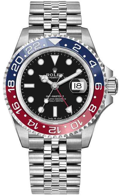 ROLEX Gmt-Master Ii Pepsi Oystersteel Jubilee Men'S Watch 126710Blro-0001 Image 1