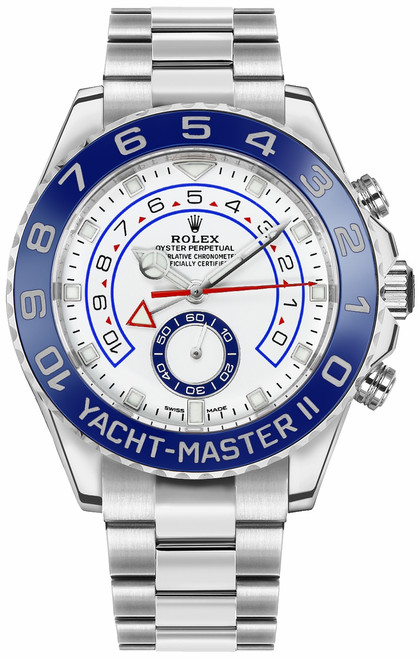 ROLEX Yacht-Master Ii Oystersteel Men'S Luxury Watch 116680-0002 Image 1