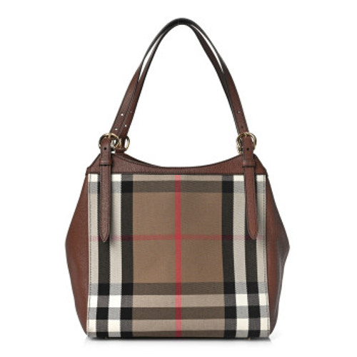 BURBERRY House Check Small Canterbury Tote