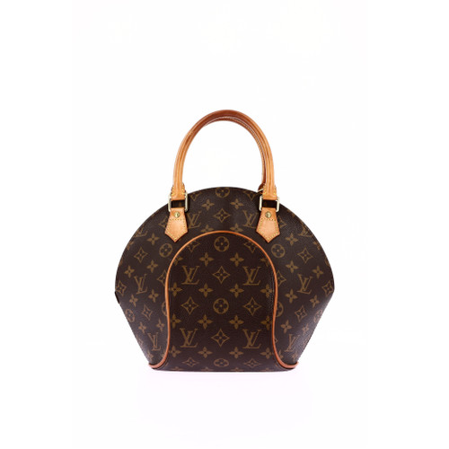 LOUIS VUITTON Ellipse PM handbag Brown Monogram coated canvas and leather ( PRE-OWNED)
