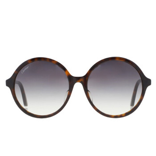 CARTIER Grey Cat Eye Ladies Sunglasses