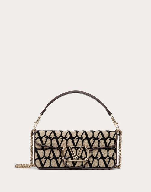 VALENTINO Loco Shoulder Bag In Iconographic Canvas