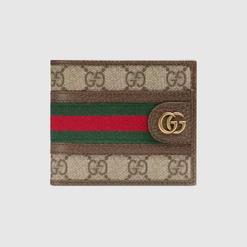 GUCCI Ophidia Gg Wallet - Brown  (@Delhi Studio)