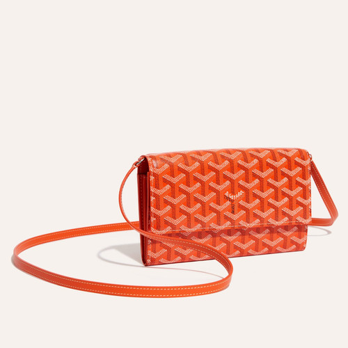 Goyard Red St. Florentin 4 Cards Wallet - The Attic Place