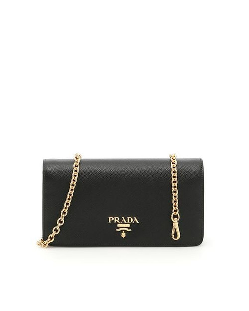 Sell Prada Pattina Glace Studded Bag - Nude