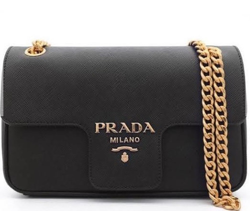 PRADA Saffiano Pattina Crossbody