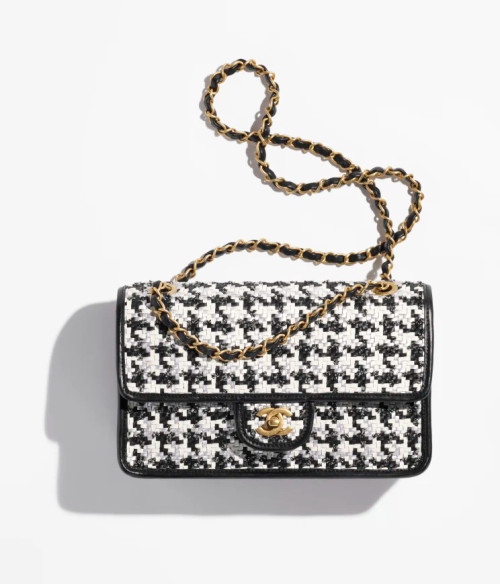 Chanel Mini Flap Bag Lambskin & Gold-tone Metal - Black