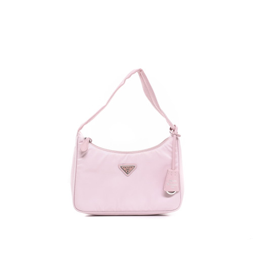 PRADA handbag re-edition 2000 Nylon Pink Image 1
