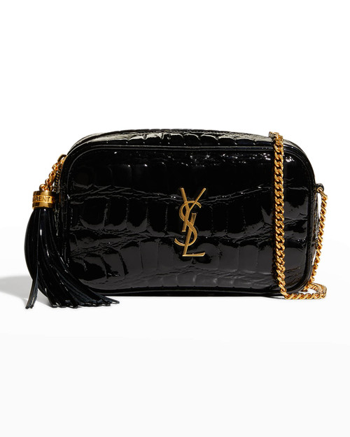 Saint Laurent Le Monogramme Coeur Bag In Monogram Canvas And Smooth Leather  - Chocolate