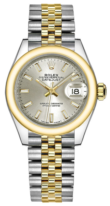 ROLEX Lady-Datejust 28 Silver Dial Watch 279163-0019 Image 1